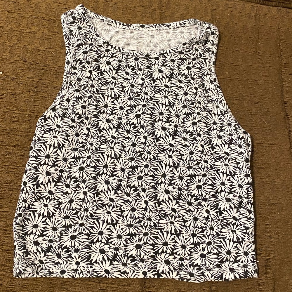 Flower crop top